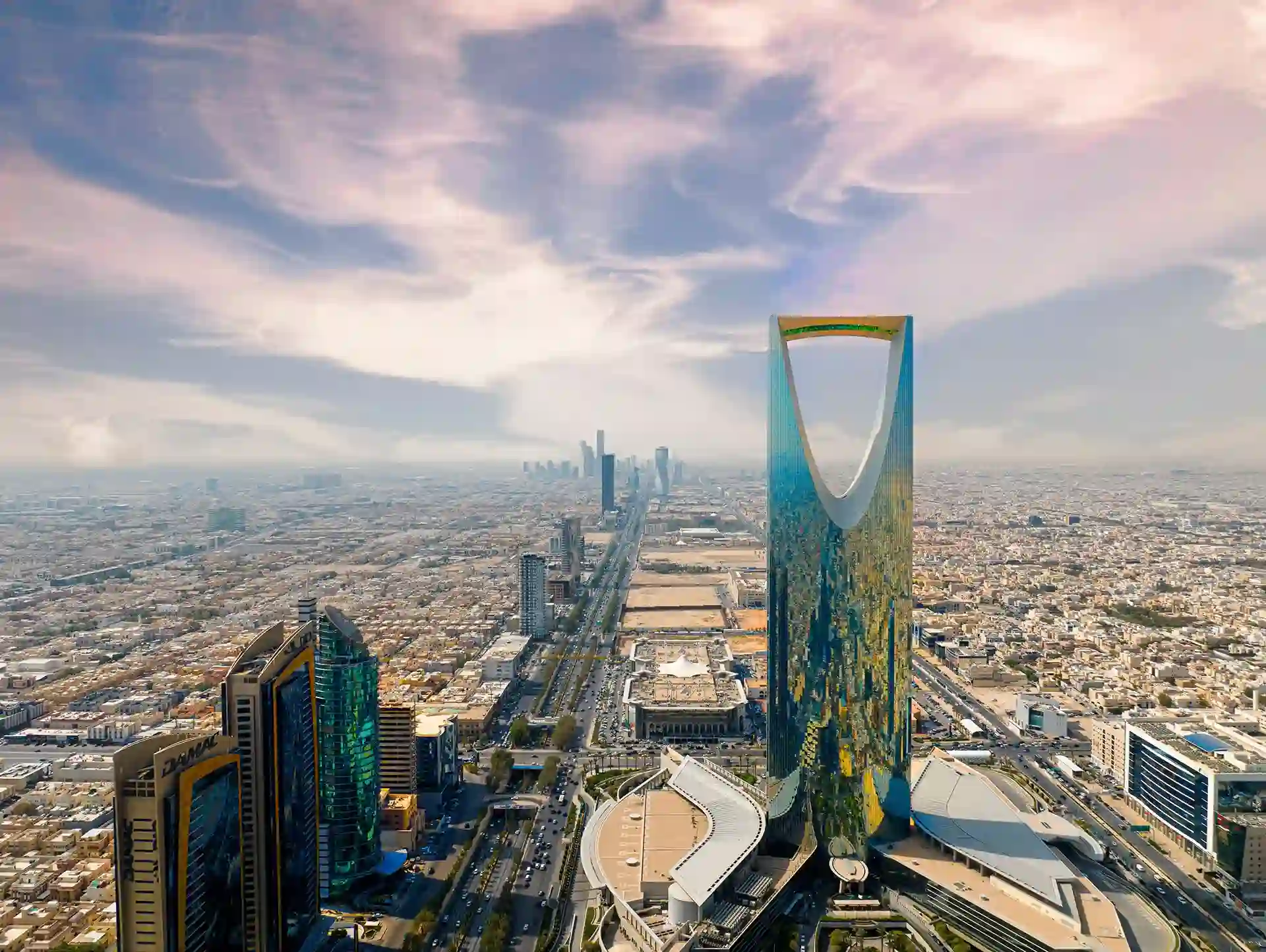Saudi as a city photographed from above