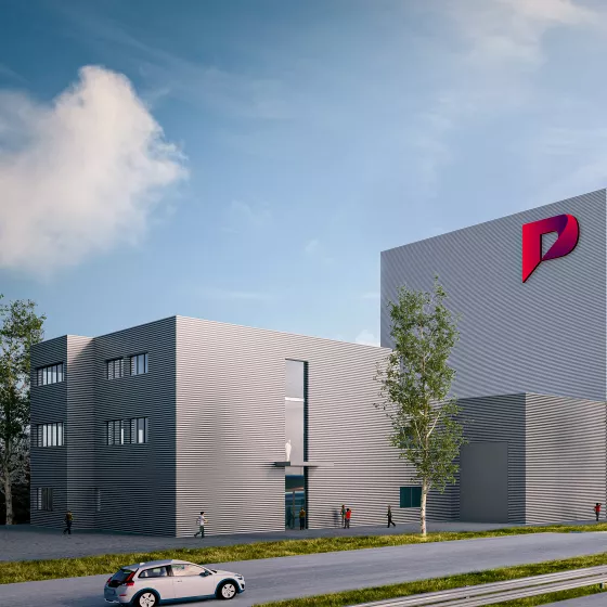 Projektskizze HVDC Halle PFISTERER in Winterbach