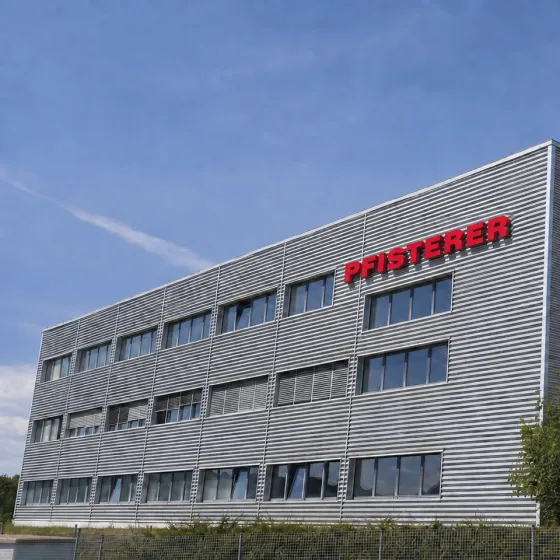 New PFISTERER building